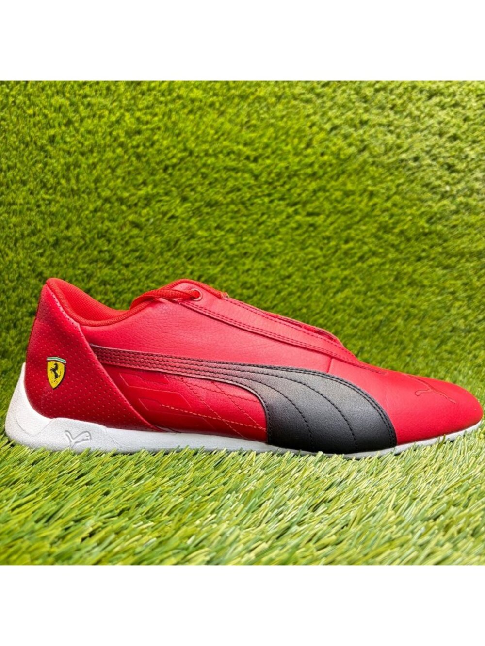 Puma Scuderia Ferrari R-Cat Mens Size 11.5 Red Black Athletic Shoes Sneakers